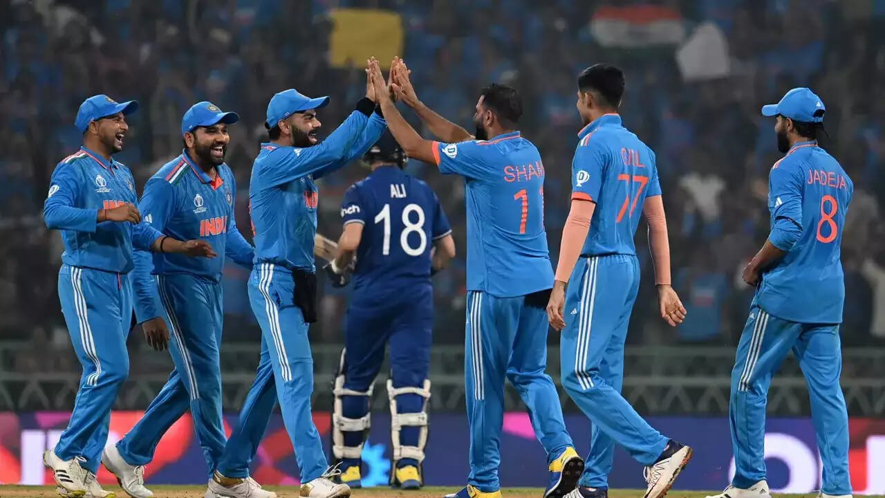 India National Cricket Team vs England Cricket Team Match Scorecard