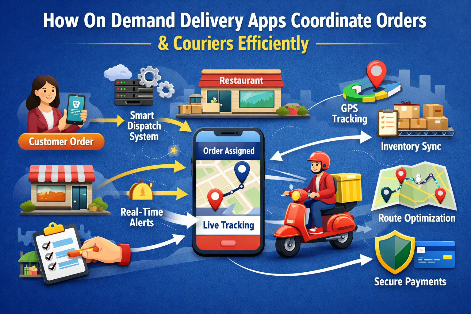 on demand delivery app development