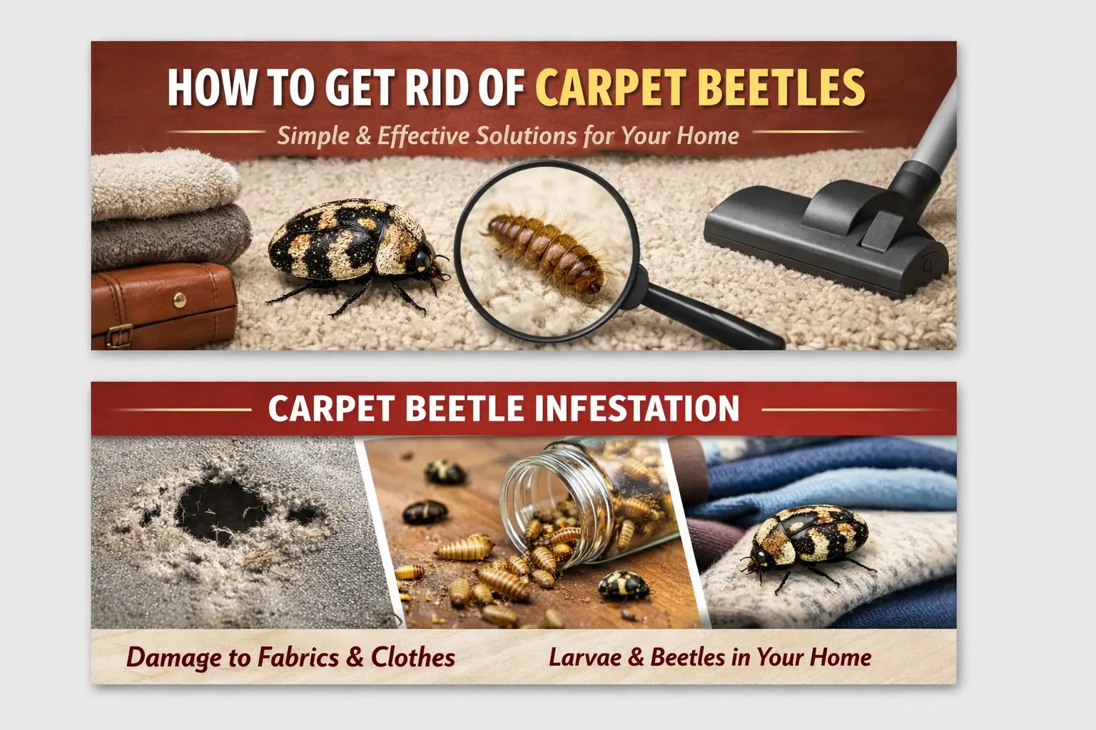How to Get Rid of Carpet Beetles