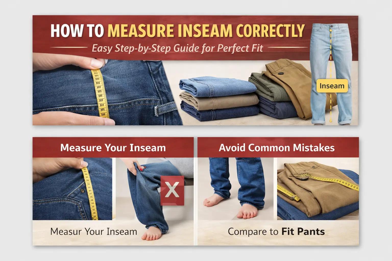 How to Measure Inseam