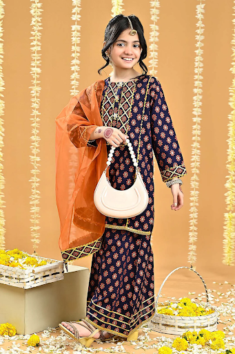 Pakistani Style Girls Bottoms Perfect for Eid and Celebrations