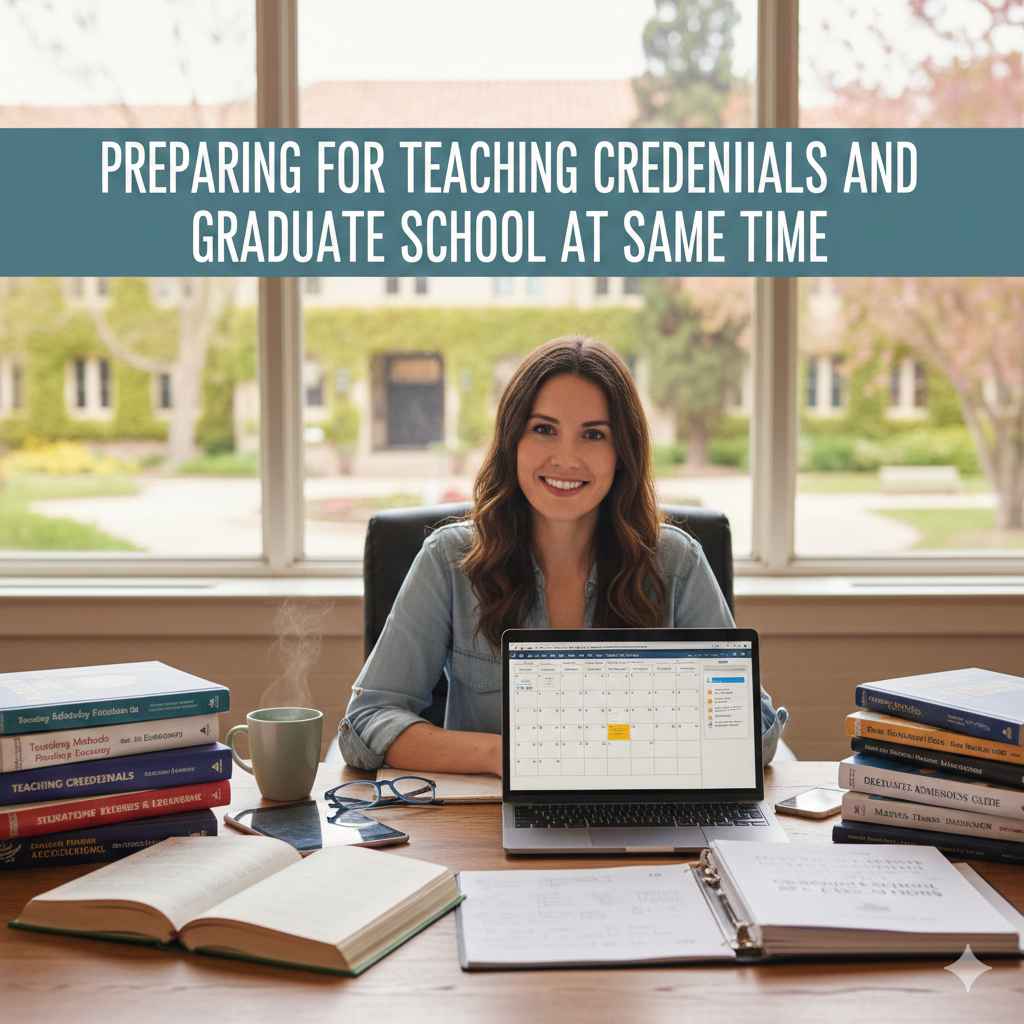 Preparing For Teaching Credentials And Graduate School At The Same Time