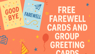 Group Greeting Cards: The Final Mass Way to Say Goodbye