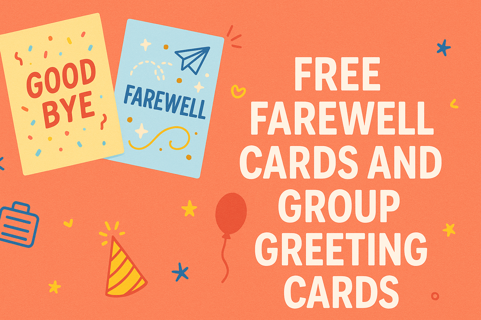 Group Greeting Cards: The Final Mass Way to Say Goodbye