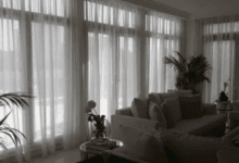 Installing Sheer Curtains
