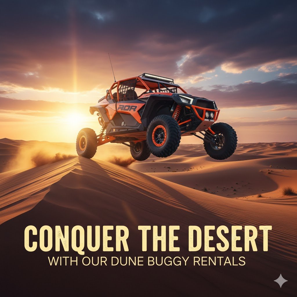 Conquer the Desert with Our Dune Buggy Rentals