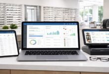 برنامج إدارة محلات البصريات