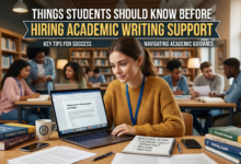 Things Students Should Know Before Hiring Academic Writing Support