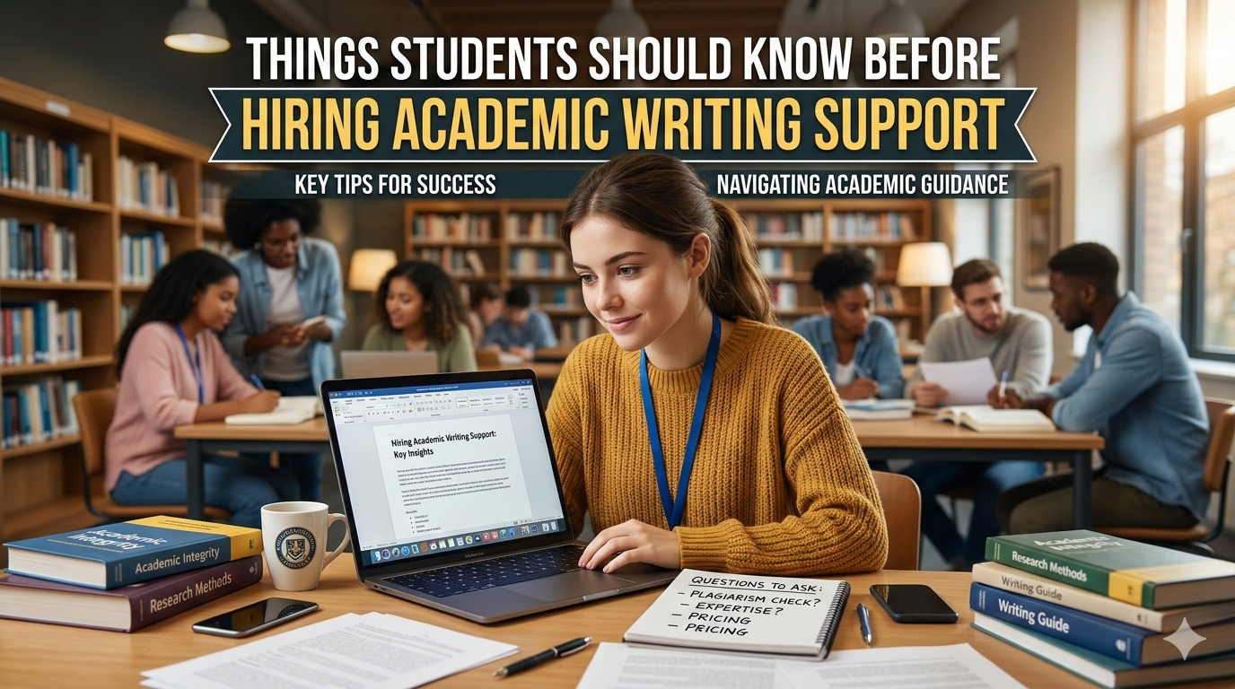 Things Students Should Know Before Hiring Academic Writing Support