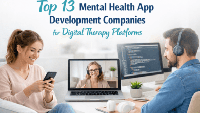 Top 13 Mental Health App Development Companies for Digital Therapy Platforms