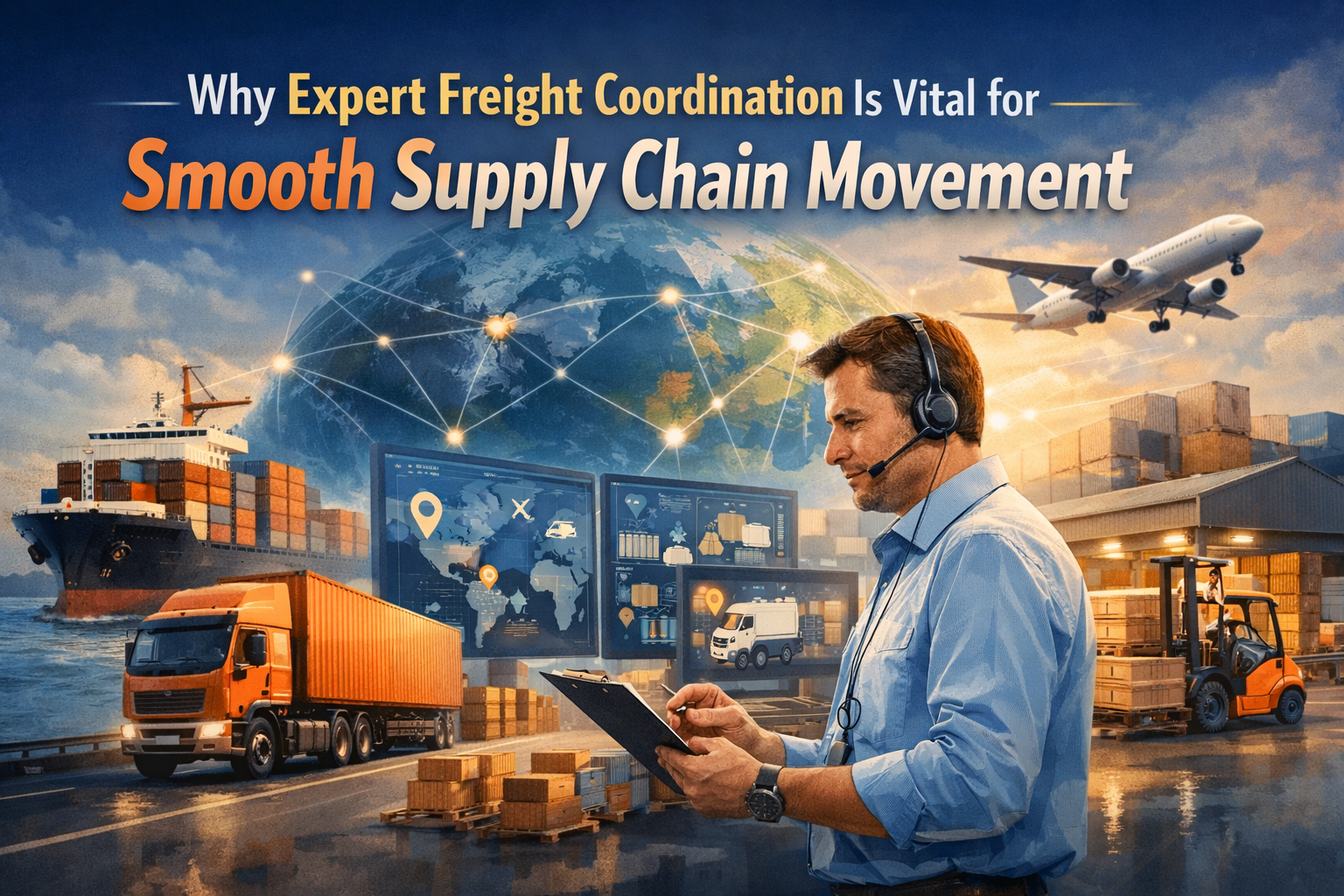 Why Expert Freight Coordination Is Vital for Smooth Supply Chain Movement