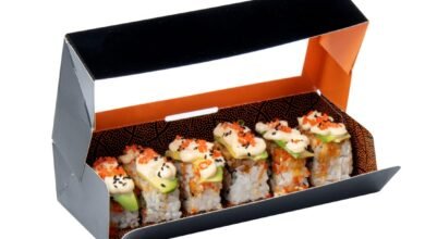 Custom Sushi Boxes
