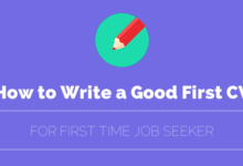 first job cv