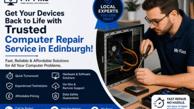 computer repair service in Edinburgh
