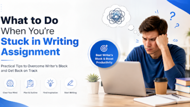 What to Do When You're Stuck on a Writing Assignment