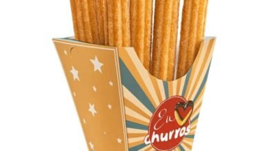 Custom churros boxes