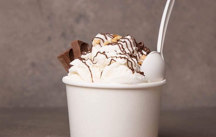 Custom Dessert Paper Cups