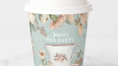 Custom Paper Tea Cups